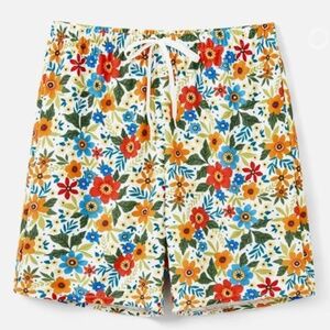 NEW! PatPat Tropical Hawaiian Print Swim Trunks XXL 2XL Lined Floral